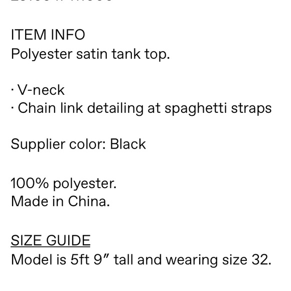 HUGO
Black stain Cermila Tank Top Size XS - Picture 6 of 12